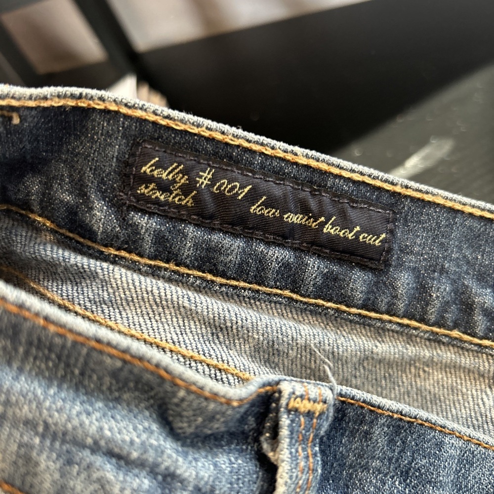 Citizens of Humanity Kelly 001 Low Waist Bootcut Jeans Size‎ 27 EUC 30x33 - Picture 13 of 13